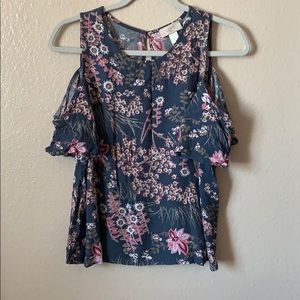 Floral Off the Shoulder Tank